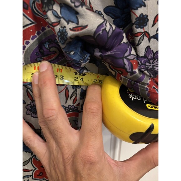 Reyn Spooner Shirt Mens Large Short Sleeve design Thai Silk colorful all over - Picture 9 of 9